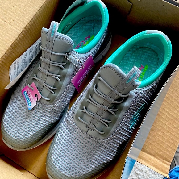 Skechers Memory Foam Slip-On Shoes - Picture 1 of 4